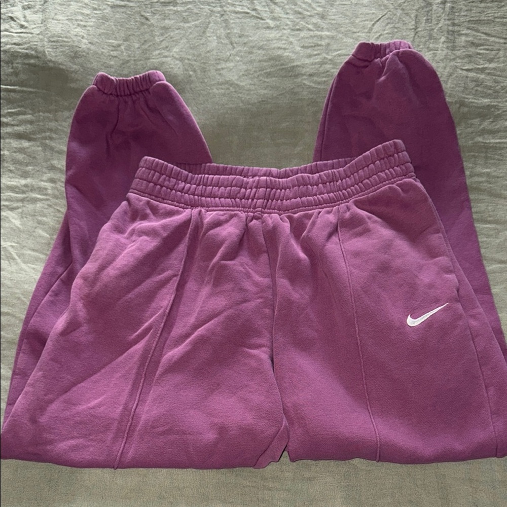 Nike Purple Jogger Sweat Pants